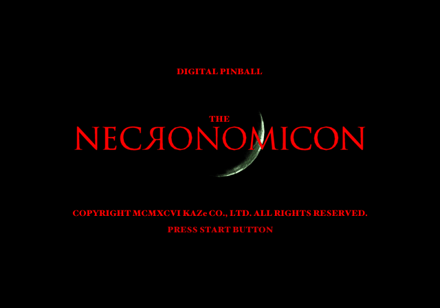 Digital Pinball screenshot 3 for Sega Saturn